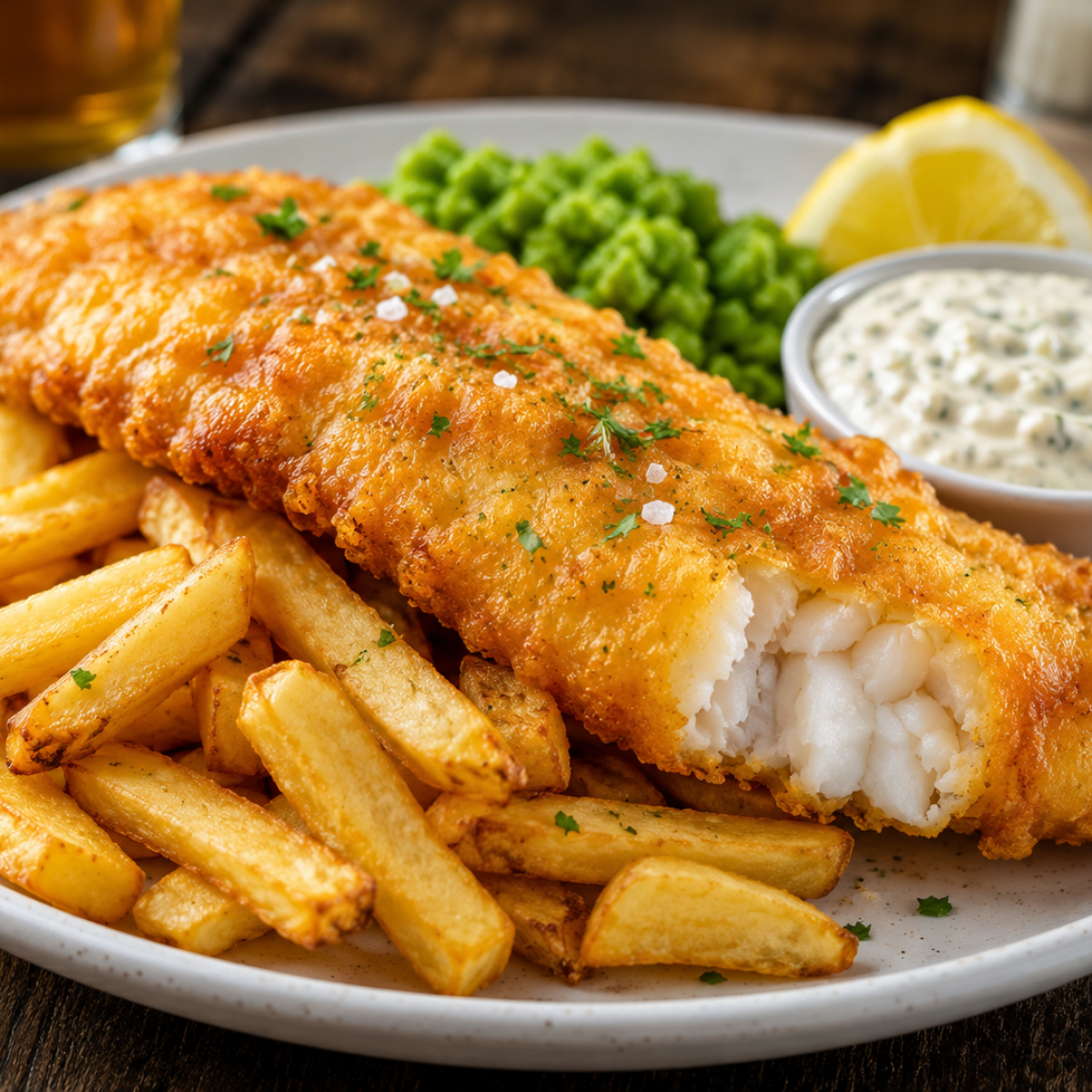 Fizzy Battered Fish